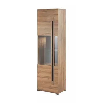 Buy Tulsa 05 Tall Display Cabinet, Colour: Oak Grandson, Width: 60 from Furnituretta