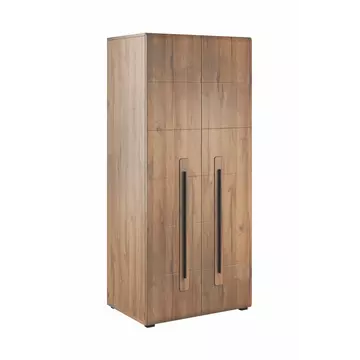 Buy Tulsa 18 - 2 Door Wardrobe 90cm, Colour: Oak Grandson, Width: 90 from Furnituretta