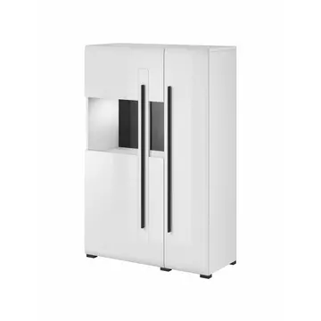 Buy Tulsa 42 Display Sideboard Cabinet, Colour: White Gloss, Width: 90 from Furnituretta