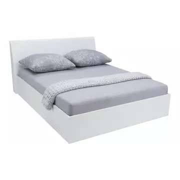 Buy Italia 31/32 Bed Frame, Colour: White Matt, Size: 160 x 200cm from Furnituretta
