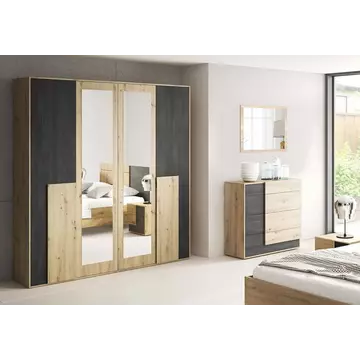 Buy Bafra Hinged Door Wardrobe 200cm from Furnituretta
