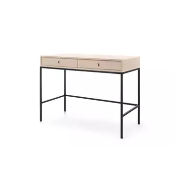 Buy Mono Computer Desk, Colour: Beige, Width: 104 from Furnituretta