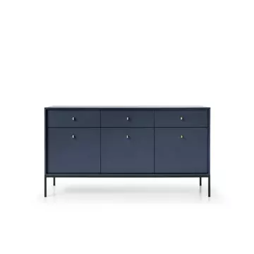 Buy Mono Large Sideboard Cabinet, Colour: Navy, Width: 154 from Furnituretta
