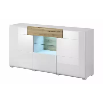 Buy Toledo 26 Sideboard Cabinet, Colour: Oak San Remo, Width: 159 from Furnituretta