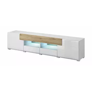 Buy Toledo 40 TV Cabinet 208cm, Colour: Oak San Remo, Width: 208 from Furnituretta