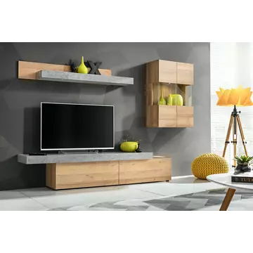 Buy Concrete Entertainment Unit from Furnituretta