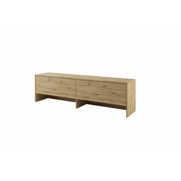 Buy BC-09 Over Bed Unit for Horizontal Wall Bed Concept 140cm, Colour: Oak Artisan, Item Width: 211 from Furnituretta