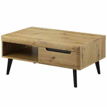 Buy Nordi Coffee Table, Colour: Oak Artisan, Width: 107 from Furnituretta