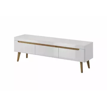 Buy Nordi Large TV Cabinet, Colour: White Gloss, Width: 160 from Furnituretta