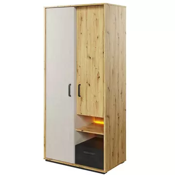 Buy Qubic 03 Wardrobe with LED from Furnituretta