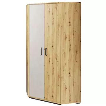 Buy Qubic 01 Corner Wardrobe from Furnituretta