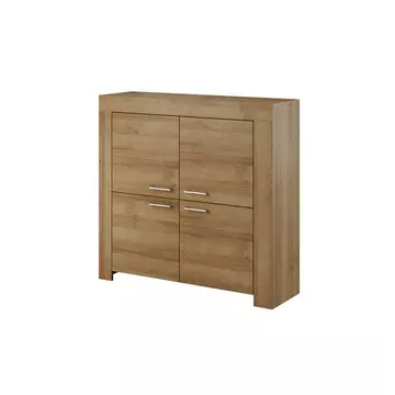 Buy Sky Sideboard Cabinet, Colour: Oak Riviera, Width: 120 from Furnituretta