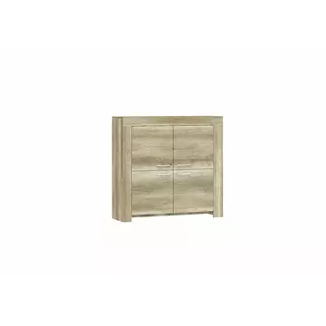 Buy Sky Sideboard Cabinet, Colour: Oak Country, Width: 120 from Furnituretta