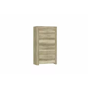Buy Sky 2 Door Wardrobe, Colour: Oak Country, Width: 110 from Furnituretta