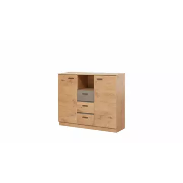 Buy Effect Chest of Drawers, Colour: Oak Lancelot, Width: 130 from Furnituretta