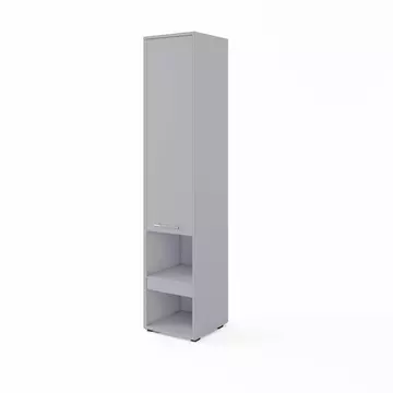 Buy CP-07 Tall Storage Cabinet for Vertical Wall Bed Concept Grey Matt, Colour: Grey Matt, Width: 45 from Furnituretta