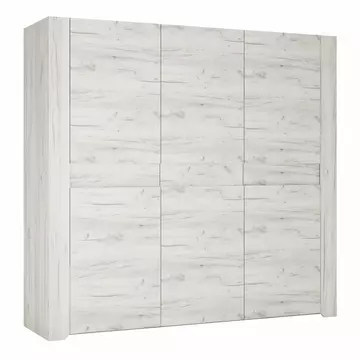 Buy Angel 3 Door Wardrobe from Furnituretta