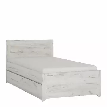 Buy Angel Single Bed with Underbed Drawer (Inc Slats) from Furnituretta