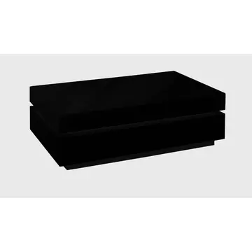 Buy Dibble High Gloss Coffee Table Black, Colour: Black from Furnituretta
