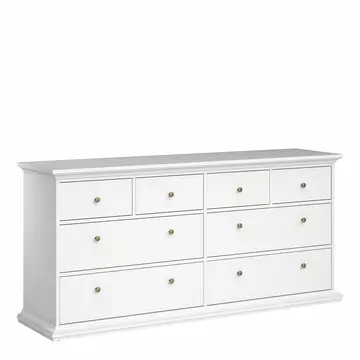 Buy Paris Chest of 8 Drawers in White from Furnituretta