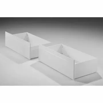 Buy Tripoli Bunk Bed Drawers Pair White from Furnituretta