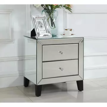 Buy Augustina Nightstand Mirror 2 Drawer from Furnituretta