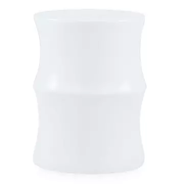 Buy Amora Lamp Table White, Colour: White from Furnituretta
