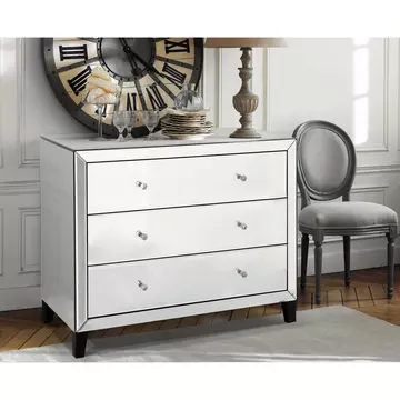 Buy Augustina Chest 3 Drawer Wide from Furnituretta