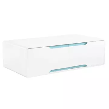 Buy Badini Coffee Table White Matt Gloss 4 Drawer from Furnituretta