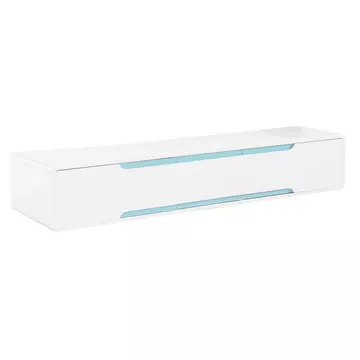 Buy Badini TV Unit White Matt Gloss 3 Drawer from Furnituretta