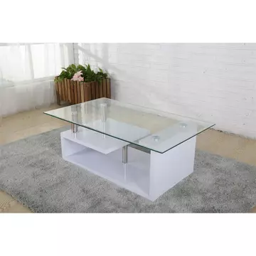 Buy Bernard Coffee Table High Gloss White from Furnituretta