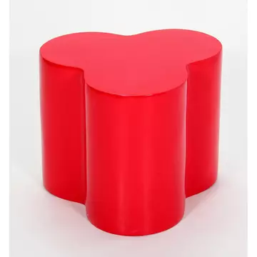 Buy Colbert Lamp Table Red, Colour: Red from Furnituretta