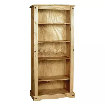 Buy Corona Bookcase Large with 4 Shelves from Furnituretta