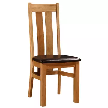 Buy Cumbria Chair Solid Oak Natural from Furnituretta