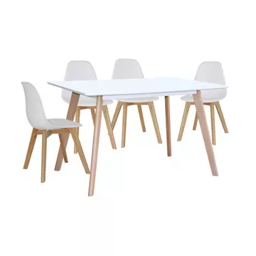 Buy Belgium Large Dining Table White from Furnituretta