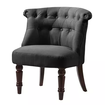 Buy Alderwood Fabric Chair Black, Colour: Black from Furnituretta