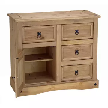Buy Corona Buffet 1 Door & 4 Draws from Furnituretta