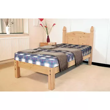 Buy Corona Bed King Size Low Footend, Size: King Size, Mattresses: Without Mattress from Furnituretta