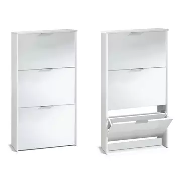 Buy Arctic Shoe Cabinet 3 Doors White LC7877BO from Furnituretta