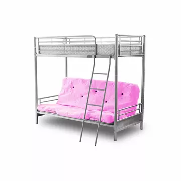 Buy Futon Mattress Double Pink, Colour: Pink from Furnituretta