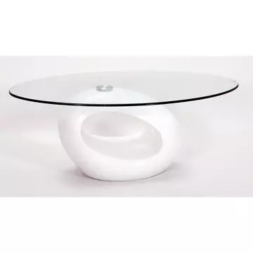 Buy Dale Coffee Table White, Colour: White from Furnituretta