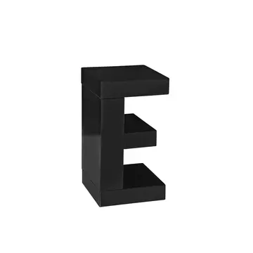 Buy Eve Lamp Table Black, Colour: Black from Furnituretta