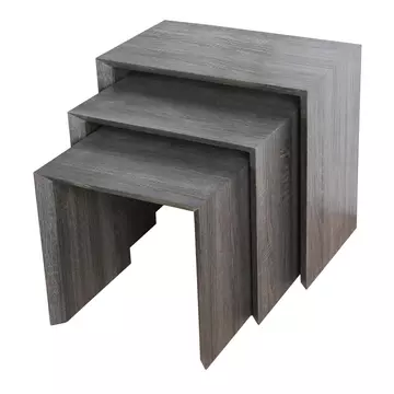 Buy Forrest Nest of Tables Walnut, Colour: Walnut from Furnituretta