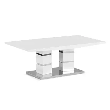 Buy Janelle Coffee Table High Gloss White from Furnituretta