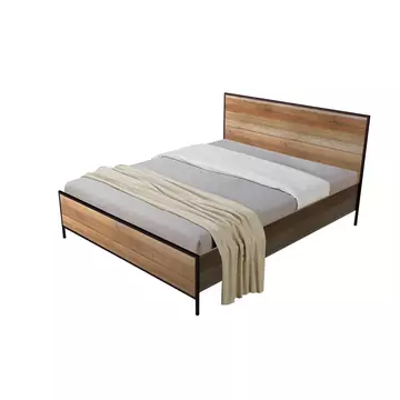 Buy Michigan Bed King Size, Size: King Size from Furnituretta
