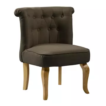 Buy Pembridge Fabric Chair Brown, Colour: Brown from Furnituretta