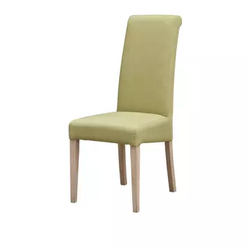 Buy Hanbury Fabric Chair Solid Rubberwood Olive from Furnituretta