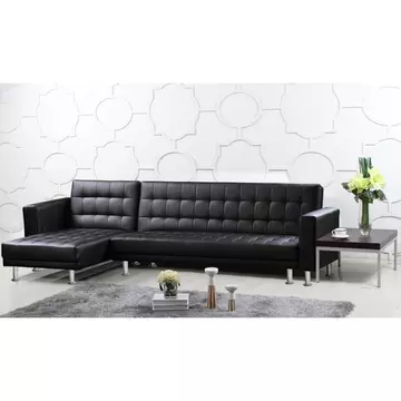 Buy Hawthorn Corner Multi Functional Sofa Bed PU & PVC Brown from Furnituretta