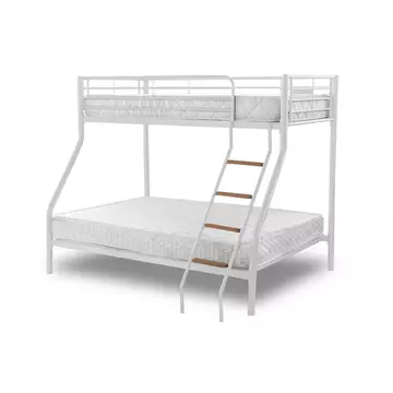 Buy Alexa Triple Bunk Bed, Colour: White from Furnituretta