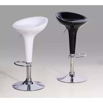Buy Bar Stool Model 1 White (Sold in Pairs), Colour: White from Furnituretta